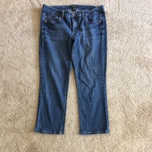 White House Black Market Crop Jeans